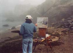 Painting in Maine